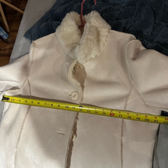 White Reversible Leather Jacket - Picture 4 of 5